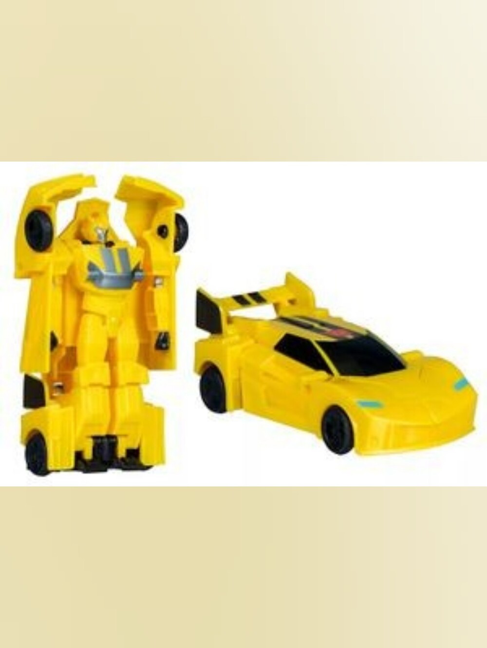 Transformers Toys EarthSpark 1-Step Smash Changers Bumblebee Action Figure